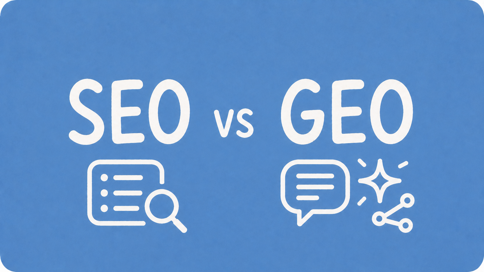 SEO VS GEO